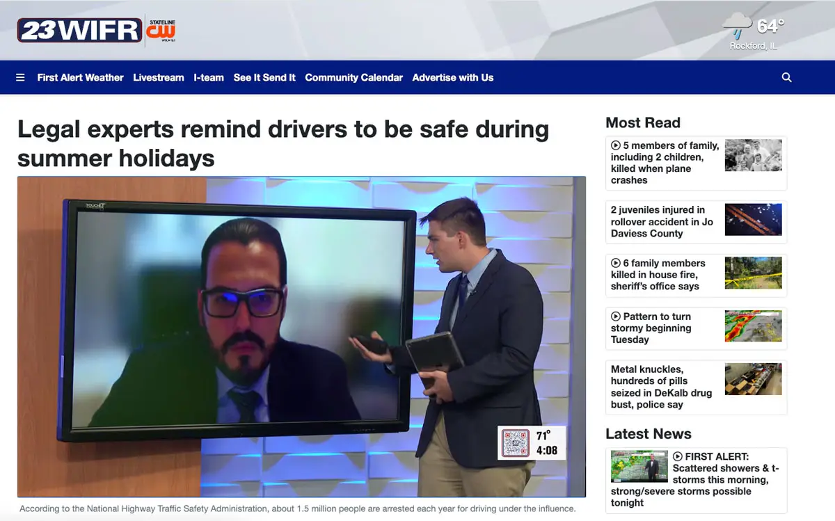 Legal experts remind drivers to be safe during summer holidays. 4 Jul 2024
