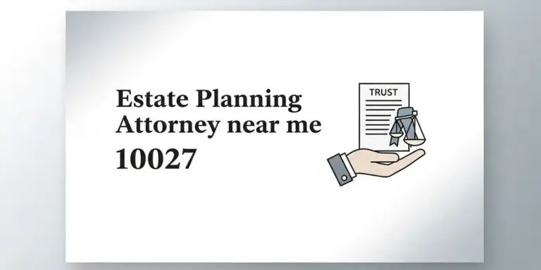 Estate Planning Attorney near me 10027