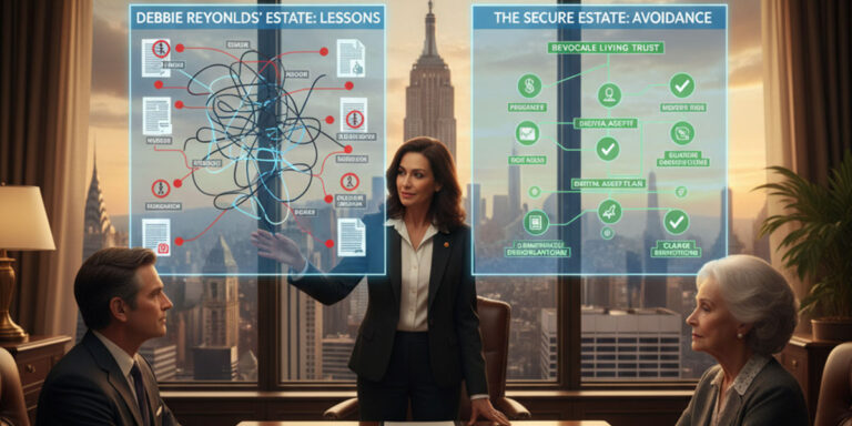 Debbie Reynolds estate plan lessons