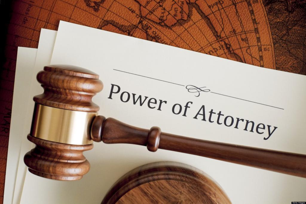 Lawyer for power of attorney