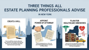 Three Things All Estate Planning Professionals Advise