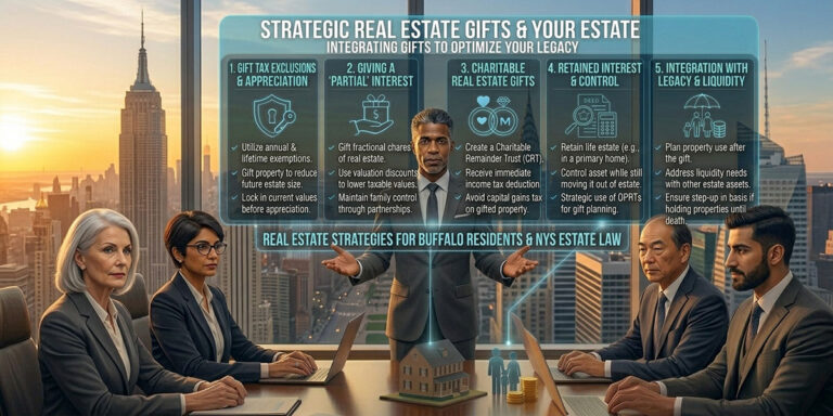 Real Estate Gifts and your Estate