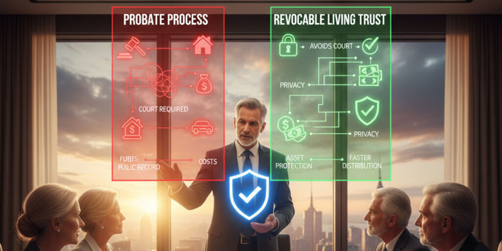 Revocable living trust vs probate NY