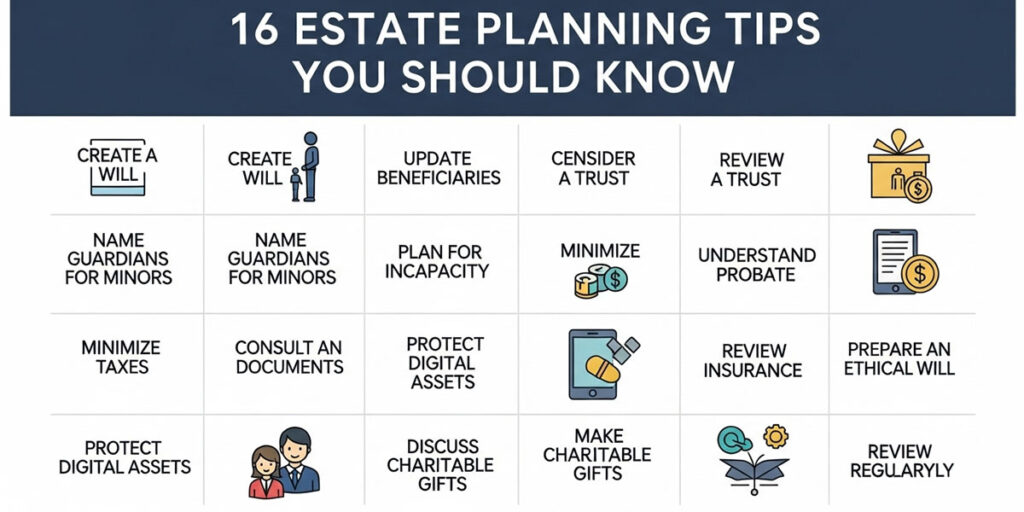 16 Estate Planning Tips You Should Know