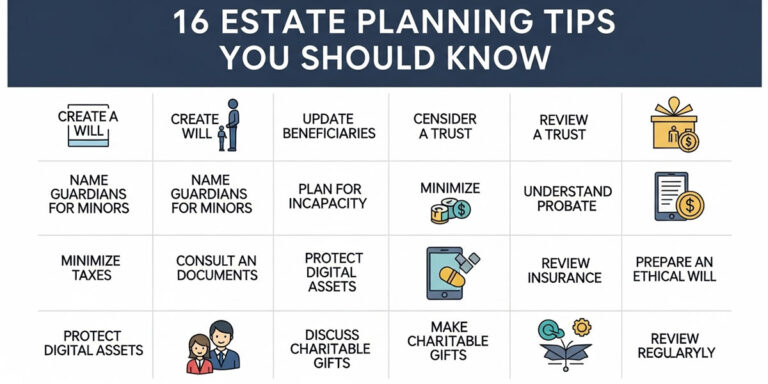 16 Estate Planning Tips You Should Know