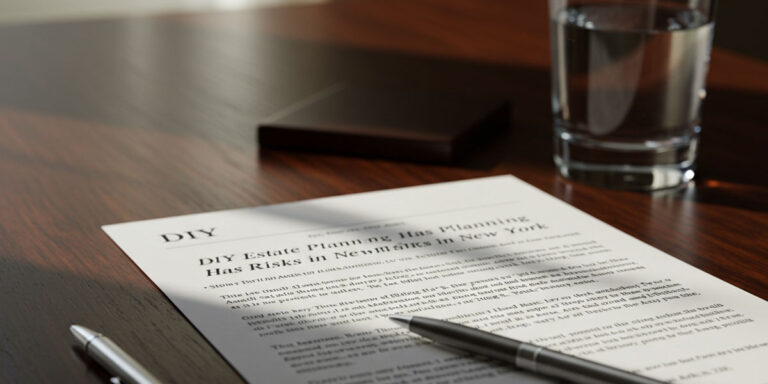 The Risks of DIY Estate Planning in NY