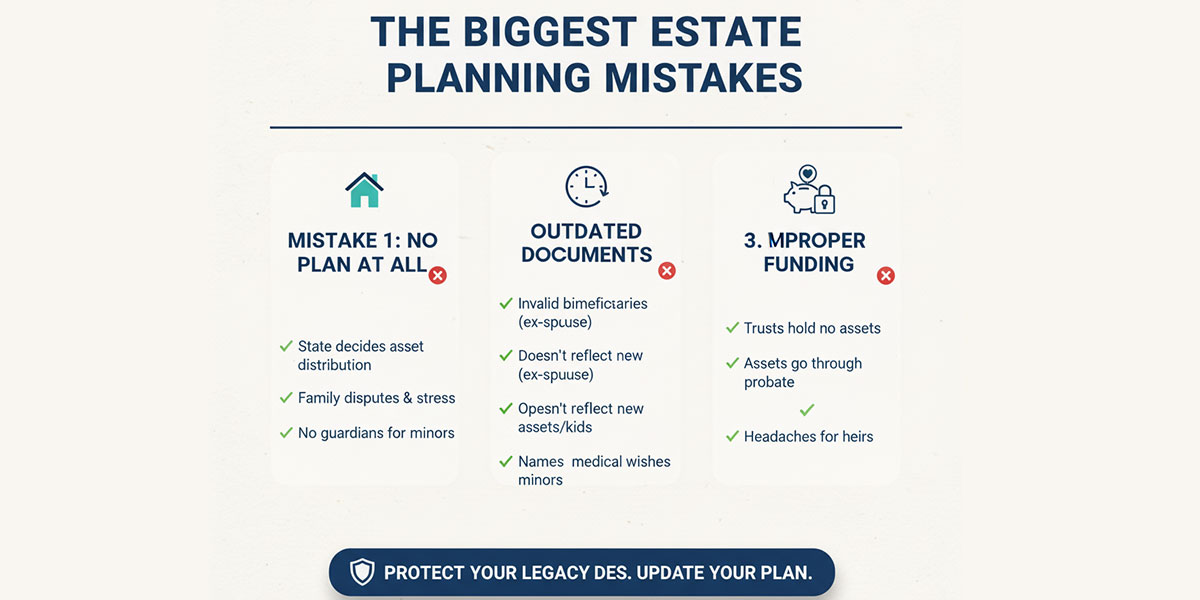Top Estate Planning Mistakes Every… | Morgan Legal Group PC