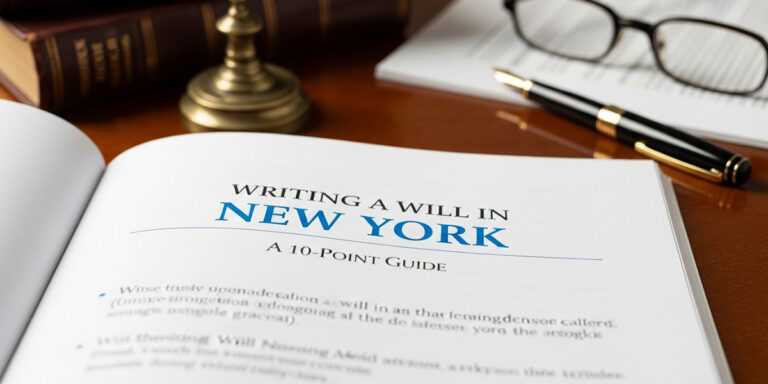 Writing a Will in New York: A 10-Point Guide