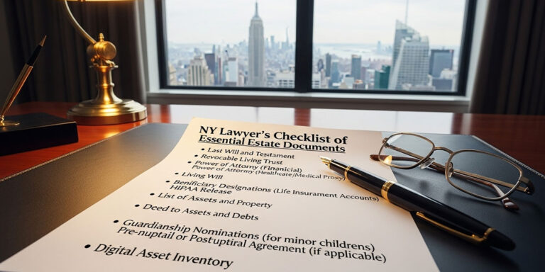 A NY Lawyer's Checklist of Essential Estate Documents