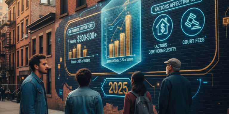 How much does a probate lawyer cost NY