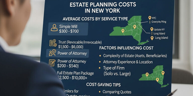 How much should I pay for Estate Planning in New York?
