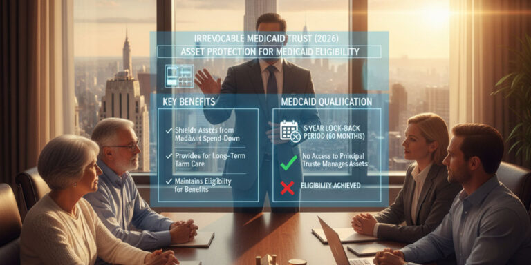 Irrevocable trust Medicaid NY 2026